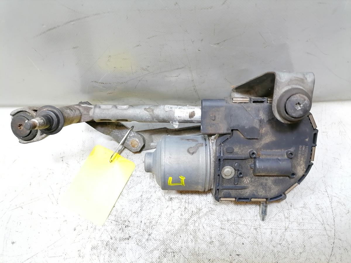 VW Touran 1T original Wischermotor vorn links mit Wischergest&auml;nge Bj.2004